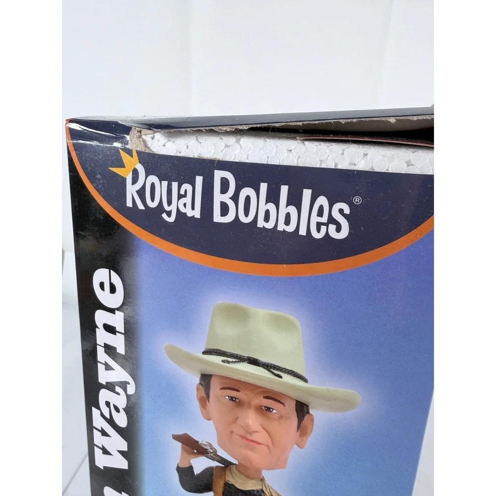 Royal Bobbles John Wayne The‎ Duke Western Cowboy Limited Edition Bobblehead New